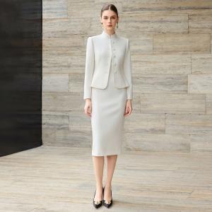 PANTS SUIT 25CQ883 ( NAVY , PINK, WHITE) THIN 
