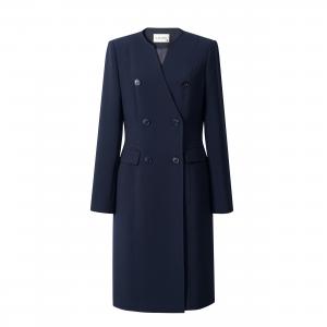 AISION HOT SALE 6 BUTTONS BREASTED DRESS 